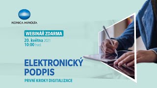 Elektronický podpis  první kroky digitalizace [upl. by Lihcox185]