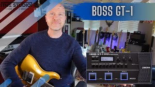 Boss GT 1  Guitar Effects Processor  GIG TONES [upl. by Baecher547]