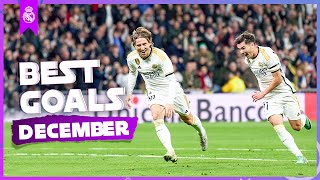 REAL MADRID  BEST GOALS DECEMBER 2023 [upl. by Yoral]