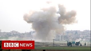 Syria war Alarm after 33 Turkish soldiers killed in attack in Idlib  BBC News [upl. by Ayik]