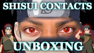 SHISUI SHARINGAN CONTACTS UNBOXING [upl. by Buerger]