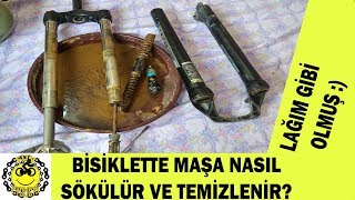 Bisiklet Maşa Sökme ve TemizlemeLağım Gibi Olmuş [upl. by Showker]