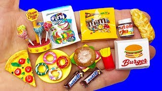 25 DIY MINIATURE FOOD HACKS AND CRAFTS [upl. by Quinta583]